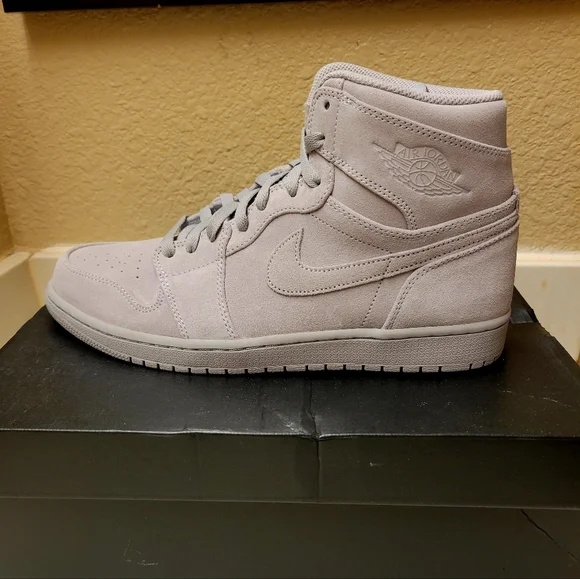 Jordan Shoes Air Jordan Retro High Grey Suede Poshmark